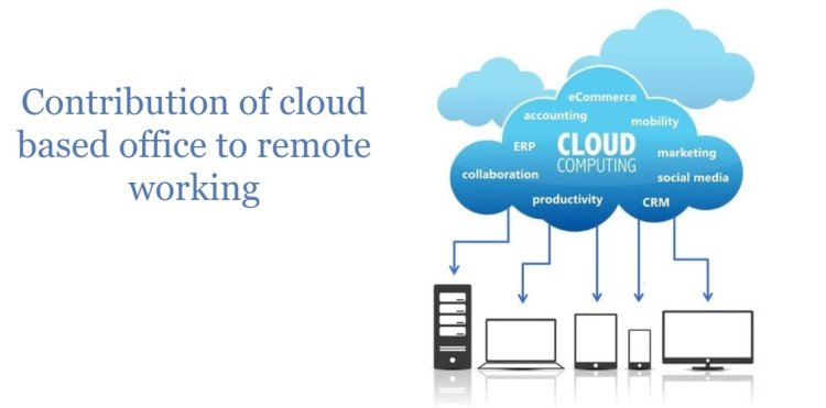 Contribution of cloud based office to remote working