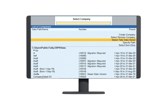 tally desktop